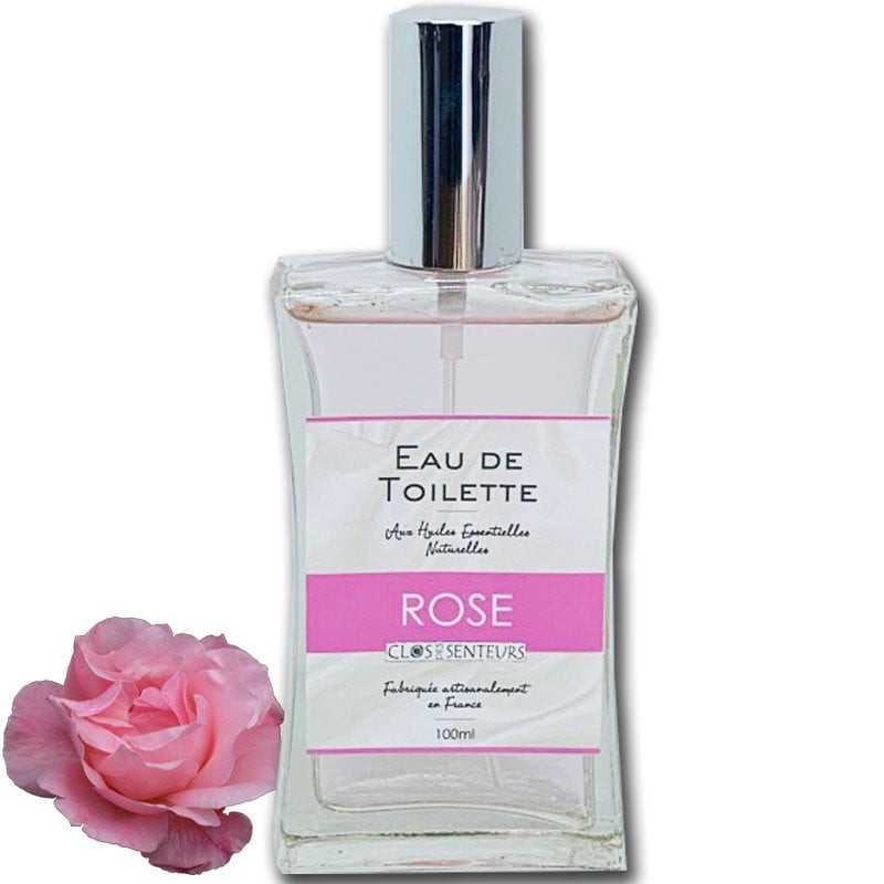 a perfume in rose