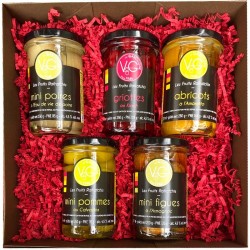 Geschenkbox: Obst mit Brandy-feinkost Online