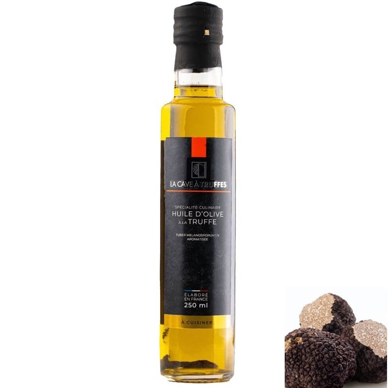 Huile d'olive à la truffe noire - 250ml | Faye Gastronomie
