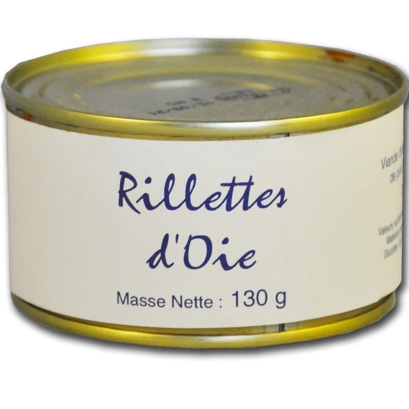 Rillettes d'oca 130g-salumeria online