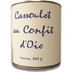 Cassoulet met gans confit, 3 dozen 840g-online delicatessen