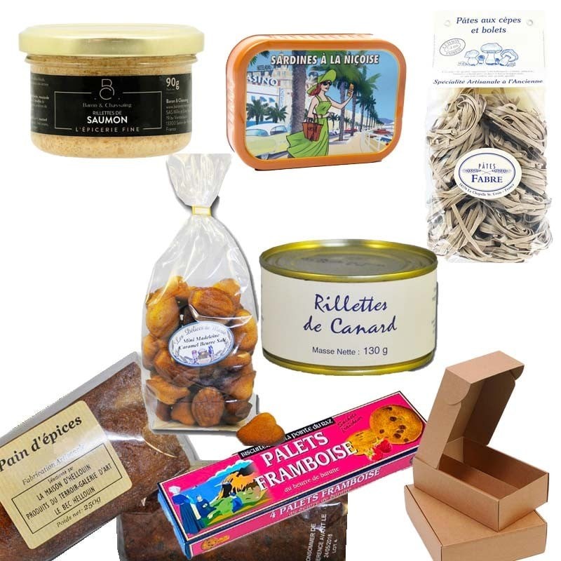 Gourmet box: kleine verlangens-online delicatessen