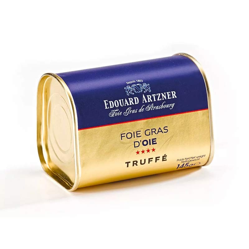 Foie gras d'oie truffé d'Alsace, 145g