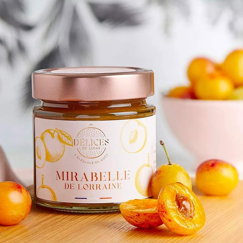 Mermelada de ciruelas Mirabelle, 230 g