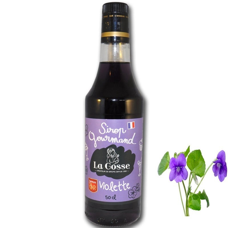 Violet syrup 25cl - Delicatessen | La maison de la violette
